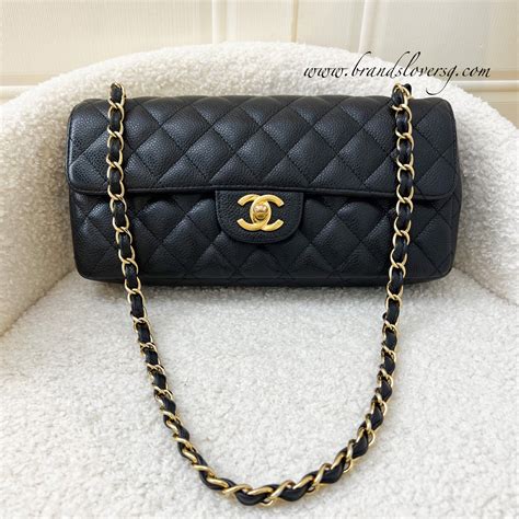 chanel east west flap bag|Chanel mini flap bag outfit.